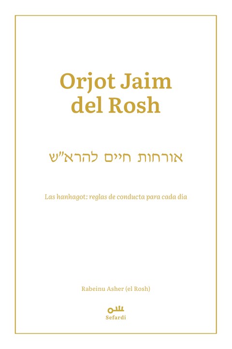 Portada de Orjot Jaim del Rosh