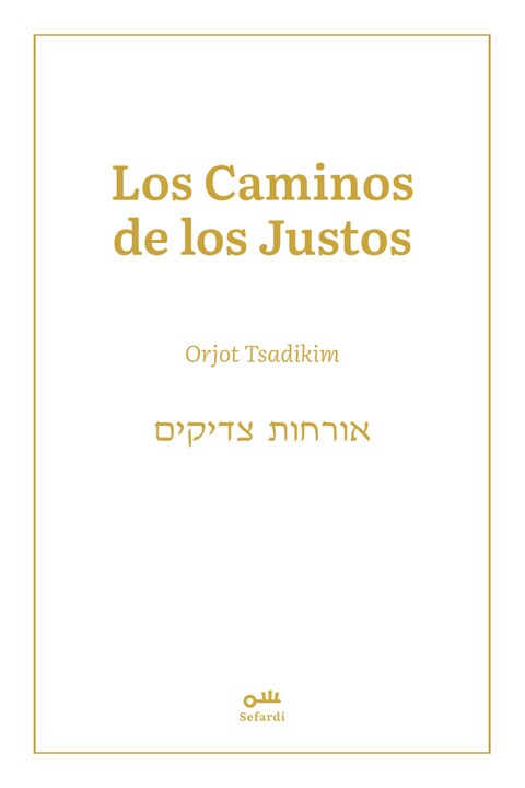 Portada de Orjot Tsadikim