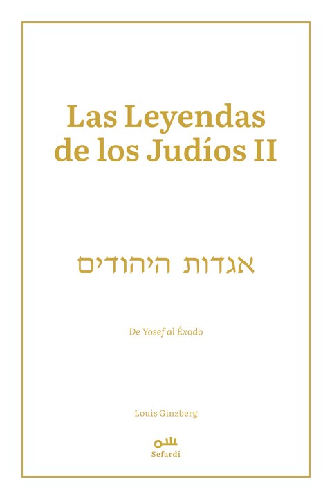 Portada de Las Leyendas de los Judíos II