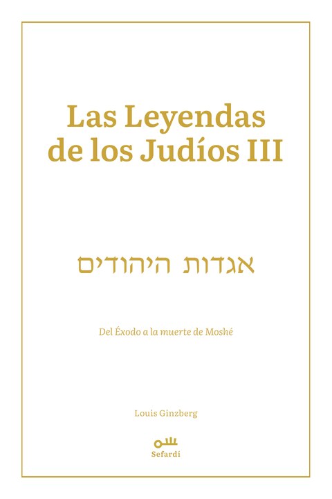 Portada de Las Leyendas de los Judíos III