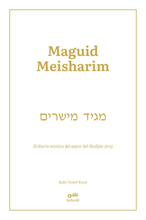 Portada de Maguid Meisharim